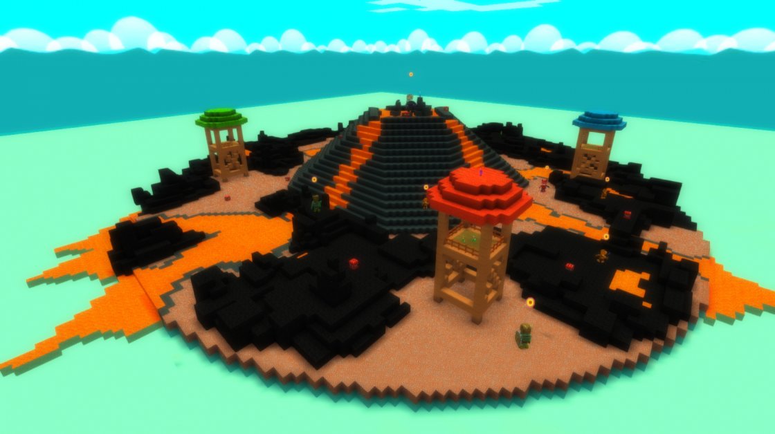 Eruption Island